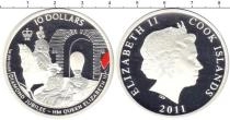 Продать Монеты Острова Кука 10 долларов 2011 Серебро