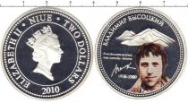 Продать Монеты Ниуэ 2 доллара 2010 Серебро
