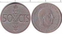 Продать Монеты Испания 50 сентаво 1966 