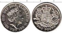 Продать Монеты Великобритания 1 фунт 2015 