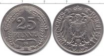Продать Монеты Пруссия 25 пфеннигов 1911 