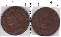 Продать Монеты Франция 5 сантим 1794 Бронза
