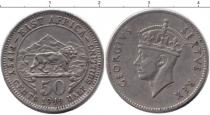 Продать Монеты Западная Африка 50 центов 1949 Медно-никель