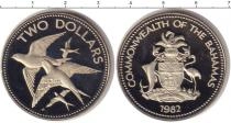 Продать Монеты Багамские острова 2 доллара 1982 Медно-никель