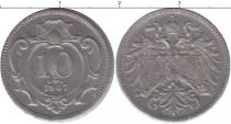 Продать Монеты Австрия 10 крейцеров 1907 Медно-никель