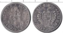 Продать Монеты Австрия 6 крейцеров 1672 Серебро