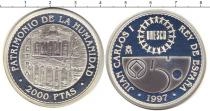 Продать Монеты Испания 2000 песет 1997 Серебро