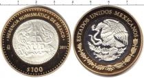 Продать Монеты Мексика 100 песо 2011 Биметалл