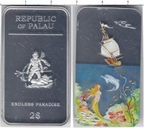 Продать Монеты Палау 2 доллара 2012 Серебро