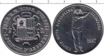 Продать Монеты Андорра 25 динерс 1987 Медно-никель