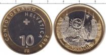 Продать Монеты Швейцария 10 франков 2014 Биметалл