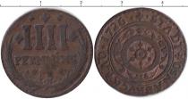 Продать Монеты Оснабрук 4 пфеннига 1726 Медь