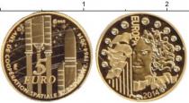 Продать Монеты Франция 5 евро 2014 Золото