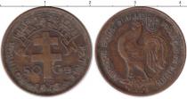 Продать Монеты Французская Африка 50 сантим 1943 Бронза
