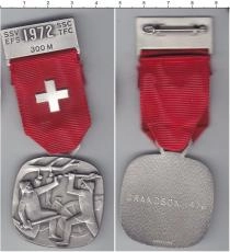 Продать Монеты Швейцария Медаль 1972 Медно-никель