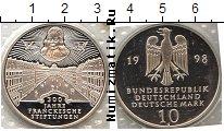 Продать Монеты Германия 10 марок 1998 Серебро