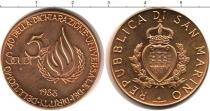 Продать Монеты Сан-Марино 5 скудо 1988 Золото