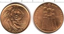 Продать Монеты Сан-Марино 5 скудо 1980 Золото
