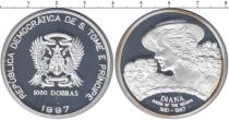 Продать Монеты Сан Томе и Принсисипи 1000 добрас 1987 Серебро
