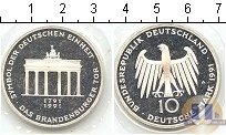 Продать Монеты Германия 10 марок 1991 Серебро