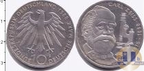 Продать Монеты Германия 10 марок 1988 Серебро