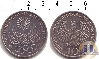 Продать Монеты Германия 10 марок 1972 
