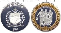 Продать Монеты Самоа 10 долларов 2010 Серебро