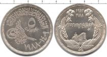 Продать Монеты Египет 5 фунтов 1977 Серебро
