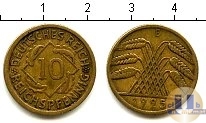Продать Монеты Германия 10 пфеннигов 1925 Медь