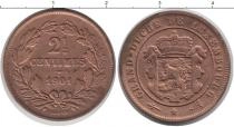 Продать Монеты Люксембург 2 1/2 сентима 1901 Бронза