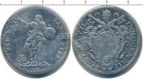 Продать Монеты Ватикан 1 тестон 1698 Серебро