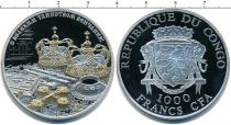 Продать Монеты Конго 1000 2011 Серебро