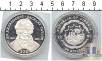 Продать Монеты Либерия 20 долларов 2000 Серебро