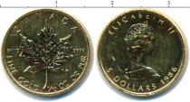 Продать Монеты Канада 5 долларов 1986 Золото
