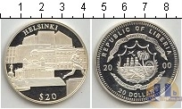 Продать Монеты Либерия 20 долларов 2000 Серебро