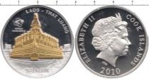 Продать Монеты Острова Кука 10 долларов 2010 Серебро