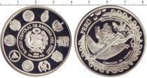 Продать Монеты Перу 1 соль 2002 Серебро
