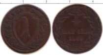 Продать Монеты Базель 1/2 батзена 1809 Серебро