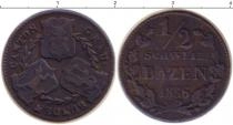 Продать Монеты Граубюнден 1/2 батзена 1836 Серебро