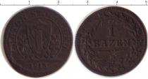 Продать Монеты Сен-Галлен 1 батзен 1813 Серебро