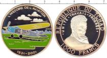 Продать Монеты Чад 500 франков 2003 Серебро