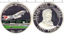 Продать Монеты Чад 500 франков 2002 Серебро
