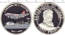 Продать Монеты Чад 500 франков 2002 Серебро