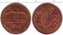 Продать Монеты Люцерн 1 рапп 1789 Медь