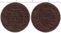 Продать Монеты Фрибург 2 1/2 раппа 1846 Серебро