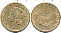 Продать Монеты США 20 долларов 1861 Золото