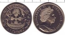 Продать Монеты Гибралтар 1 крона 2001 Медно-никель
