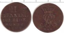 Продать Монеты Брауншвайг-Люнебург-Каленберг-Ганновер 2 пфеннига 1804 Медь