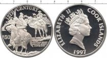 Продать Монеты Острова Кука 50 долларов 1997 Серебро