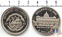 Продать Монеты Либерия 5 долларов 2000 Серебро